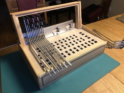 Diatonisches Akkordeon in G/C mit 3 Reihen und 12 Bass - Bild 10 von 12