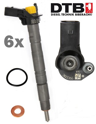 Einspritzdüse Injektor 0445115052 0445115004 AUDI A4 A6 A8 Q7 3.0 TDI 