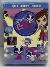DVD-TOY-CARD Littlest Pet Shop Lights Camera Fashion! Zoe Trent Collector’s Pack