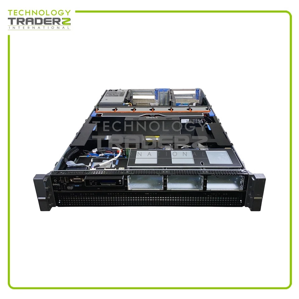 T150G Dell PowerEdge R815 4P AMD Opteron 6124 HE 64GB 6x SFF Server W/ 2x 03MJJP - Image 2 of 3
