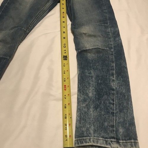 Arizona Jean Co Boys Jeans Size 12 Reg Blue Denim Straight Leg Adjustable P21 - Picture 5 of 9