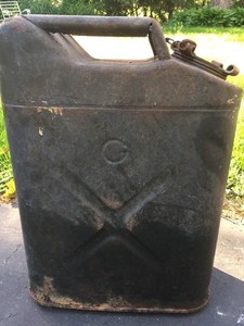 Vintage Jerry Can 1953  Korean War Era US Military Military Green G ARMY
