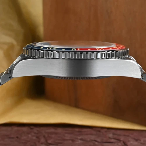SAN MARTIN SN0005-G-B1 GMT Automatik Edelstahl 40 mm 20 ATM Herren Taucheruhr - Bild 10 von 29