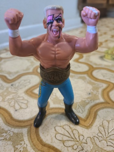 Vintage 1990 WCW Galoob Sting Wrestling Action Fig...