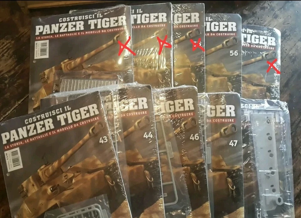 Costruisci PANZER TIGER 1:16 fascicolo HACHETTE modello A SCELTA❗️carro armato  - Immagine 2 di 4