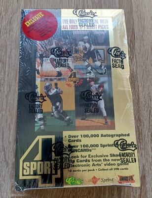 1994 Classic Games 4 Sport Draft Picks sealed Box Shaquille O´Neal , Grant Hill