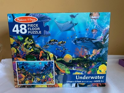 Melissa & Doug 48pc Floor Puzzle Underwater | eBay