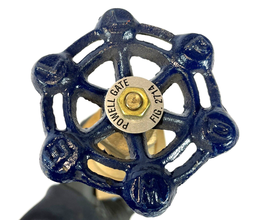 Powell Bronze 1-1/2" Gate Valve 2714 MSS SP-80-150 - 第 6/6 張圖片