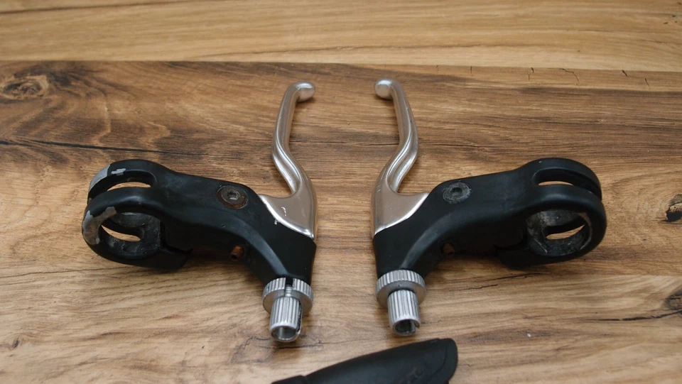 Palancas de freno vintage años 90 TEKTRO 22,2 mm MTB Foto 2 de 4
