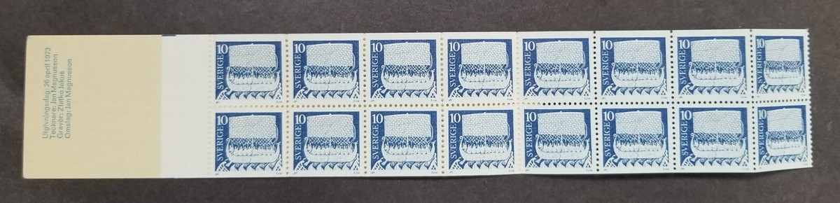 FREE SHIP Sweden Viking Sailing Ship 1973 Vehicle Transport