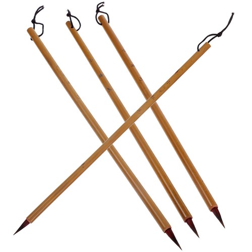 4 Pcs Lower Case Writing Brush Student Calligraphy Pens Professional - Picture 12 of 12