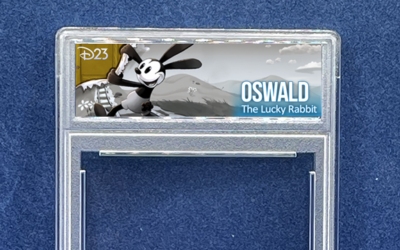 oswald card lorcana THE RABBIT Disney 100 REFRACTOR PRIZM 2023 Topps Chrome USA Description coming soon... Is this Oswald card foil?