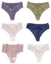 Victoria's Secret Dream Angels Floral Lace High Waist Thong XS,S,M,L