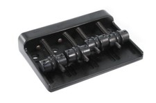 Bass Bridge 57mm 4 String thru bridge Black 7.4oz High Mass 122652BK