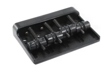 Bass Bridge 57mm 4 String thru bridge Black 7.4oz High Mass 122652BK