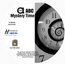 ABC MYSTERY THEATER - 13 Shows - Old Time Radio In MP3 Format OTR On 1 CD