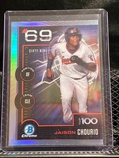 Jaison Chourio 2025 Bowman Bowman Scouts Top 100 #BTP-6 - Guardians