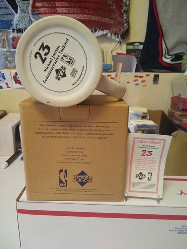 97 UD MJordan 23 Chicago Bulls Commemorative Tankard(Beer Stein) in Original box - Picture 5 of 7