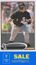 2012 Topps #342 Kosuke Fukudome