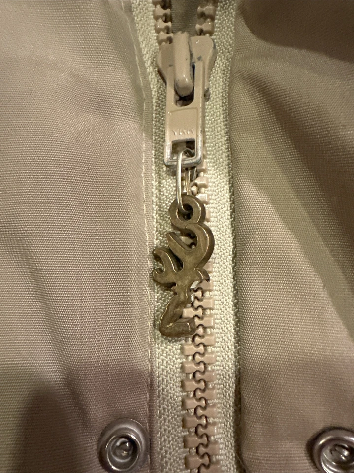 Abrigo Browning Para Hombres 40 Marrón Tostado Plumón Relleno Exterior Chaqueta de Caza EE. UU. De Colección Foto 3 de 4