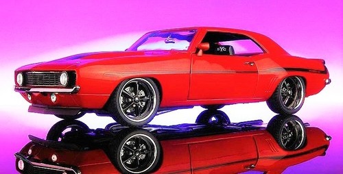 Chevrolet1967Camaro55Chevy57Race Car1969Muscle Custom Built69Metal Body Model - Picture 7 of 12
