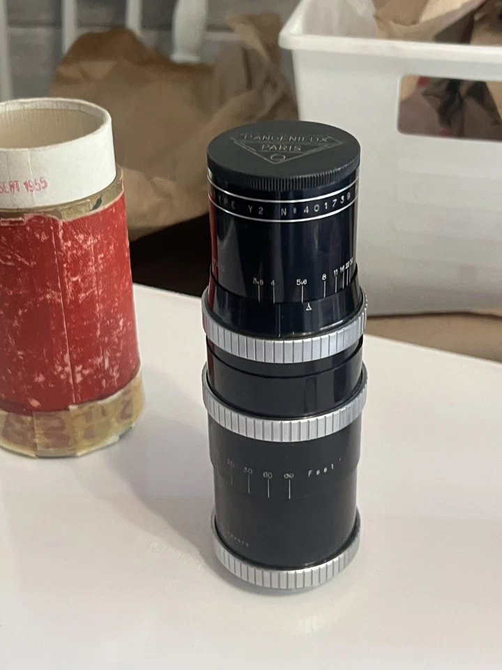 P. ANGENIEUX Lot 135MM F/3.5 TYPE Y2 401739, F. 28 1:3.5 Retro Focus R11 388439 - Image 2 of 4