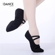 Ballet Shoes CANVAS Split Sole - Girls Kids Children Adults Sizes
