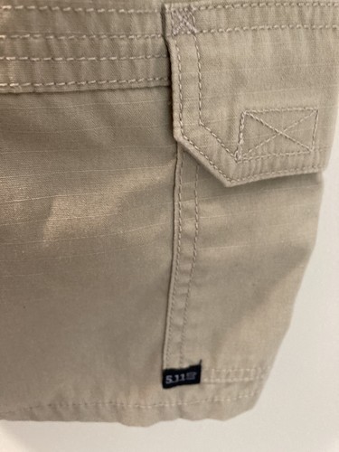 5.11 Tactical Shorts Sz 10 Women's Taclite Pro 9" Lot Of 2 Khaki Pockets 63071 - Picture 10 of 15