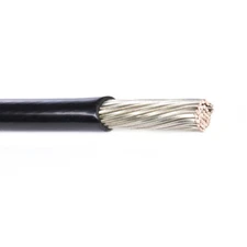 M22759/18-16-0 16 AWG Tinned Copper ETFE Insulation 150°C Lead Wire Black 600V