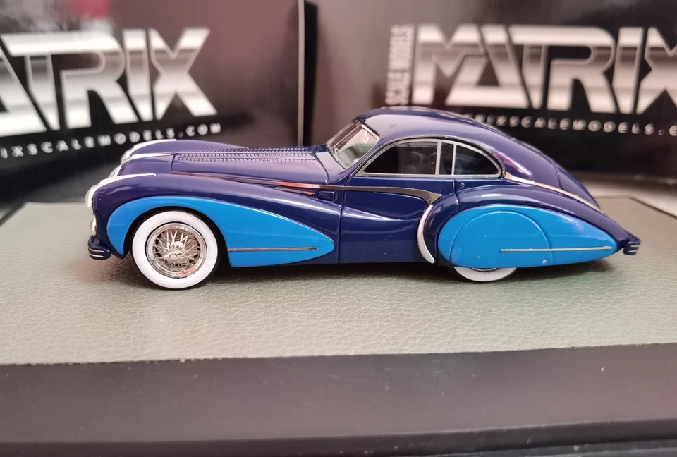 Matrix 1/43 Talbot Lago T26 Coupe Saoutchik 1948 #157 - Image 2 of 4
