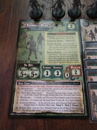 Shadows Of Brimstone DROWNED DEAD Valley of the Serpent Kings Swamps of Jargono - Picture 6 of 6