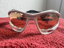 occhiali da sole vintage bianchi Oakley Racing Gen 2