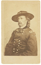 General George A. Custer 1865 CDV/ Civil War