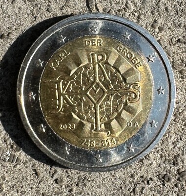 2 euro 2023 karl der große DA 748-814 | eBay