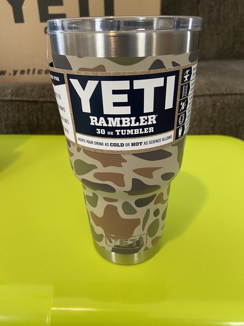 yeti camo tumbler