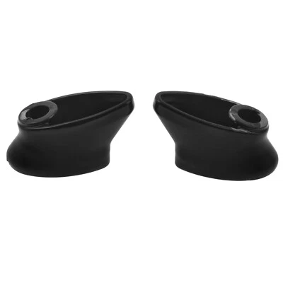 Noir supports de clignotants courts avant pour Harley Street Glide FLHX Dyna - Photo 1/4