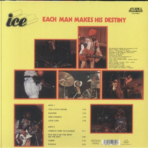 Ice - Each Man Makes His Destiny (LP) - Picture 2 of 2