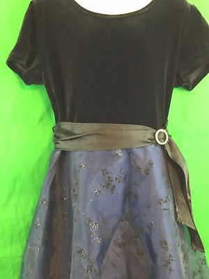 Amy Byer California Semi Formal Blue And Black Holiday Dress Size 10 | eBay Amy Byer California Semi Formal Blue And Black Holiday Dress Size 10 | eBay
