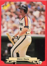 1988 Classic Red Glenn Davis Houston Astros #182