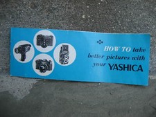 How to Take Better Pictures with Your Yashica Camera Booklet