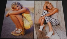 1998 Print Ad Sexy Heels Long Legs Lady Blonde Nine West Dress Feminine Beauty L