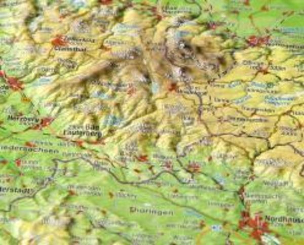 Thumbnail - Reliefpostkarte Harz