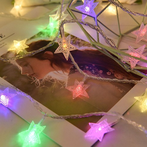 LED Fairy Lights String Garland Star Light String Twinkle Christmas Tree Decor - Picture 25 of 26