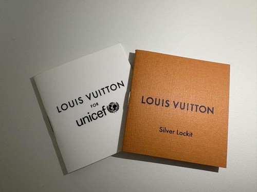 LOUIS VUITTON Silver Orange Lockit Bracelet Q95866 Virgil Abloh AG925 C73210 - Picture 9 of 9
