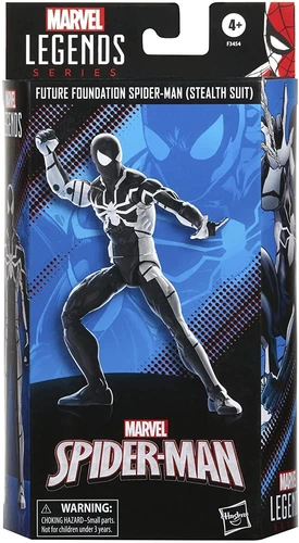 Marvel Legends Spider Man Action Figure 6in Future Foundation Stealth Suit NEW