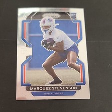 2021 Prizm Football #407 Marquez Stevenson Rookie Card RC Bills. rookie card picture