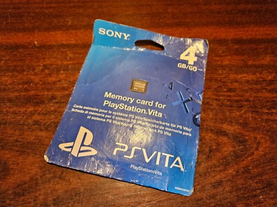 SONY PLAYSTATION VITA PSVITA - OFFIZIELLE ORIGINAL 4GB MEMORY CARD #BLS2 VERSIEGELT NEU