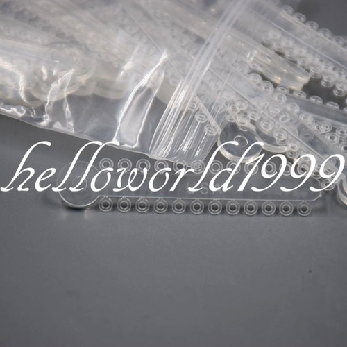 45 sacs attaches ligature orthodontique dentaire bandes élastiques en caoutchouc 45 couleurs 1040 pièces - Photo 5/12