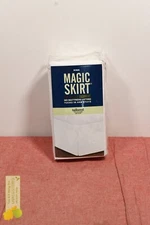 Magic Skirt Tailored Bedskirt White King*