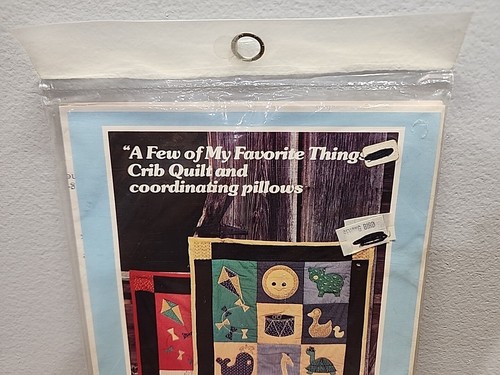 A FEW OF MY FAVORITE THINGS ~ Crib Quilting Pattern by Yours Truly ~ Vintage NEW - Picture 2 of 7
